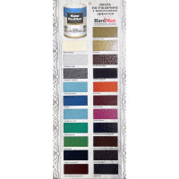 Эмаль по ржавчине с молотковым эффектом HardMax RAL 5015 синий, банка 0,8 кг, 1 шт. 4690417077687