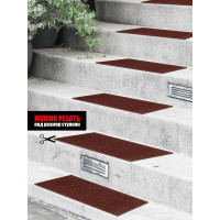 Щетинистое покрытие ComeForte Дон-Турф 45х60 см темный шоколад CC001805