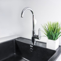 Смеситель для кухни Ekko с гайкой E40059