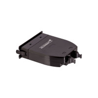 MPO кассета LANMASTER OS2, 24xLC, тип B, низкие потери, черная LAN-MCSB-2M-24LC/OS2