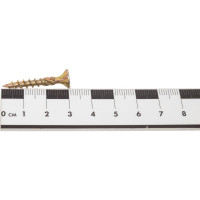 Саморезы по дереву КРЕП-КОМП потайн. Torx, 4,5х30 мм, 200 шт. желтые сдт4530п