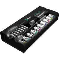 Набор с трещоткой WERA, Zyklop Speed 1/2", 28 предметов WE-004076