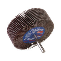 Круг лепестковый абразивный радиальный (75x25 мм; хв-к 6 мм; P150) ДИОЛД 90018012