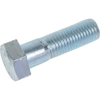 Болты КРЕП-КОМП ГОСТ 7798-70, с неполной резьбой, цинк, 24x80 мм, пр.5.8, 1 шт./0.4 кг бг7798ц-2480ф