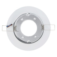 Встраиваемый светильник Smartbuy под лампу GX53 белый/черный SBL-16WH/BK-GX53
