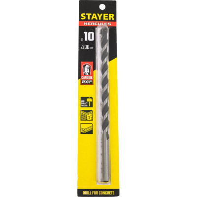 Сверло по бетону Professional Hercules (10x200 мм) STAYER 2915-200-10_z01