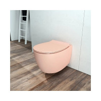 Сиденье для унитаза ALLEN BRAU Fantasy Smartfix, Soft-Close 4.11005.SM розовое 00288283