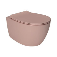 Сиденье для унитаза ALLEN BRAU Fantasy Smartfix, Soft-Close 4.11005.SM розовое 00288283