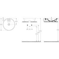 Раковина ALLEN BRAU Fantasy 45 4.11018.20 00269486