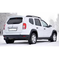 Защита порогов PT Group Чистые штаны, ABS, для RENAULT Duster 2012-2020 г.в. 07010410 RDU110301