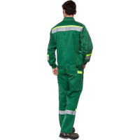 Костюм Эксперт Спецодежда Комфорт 2, зеленый/неоновый, р. 52-54, рост 182-188 6446000026635