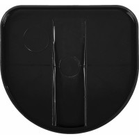 Подставка-органайзер BRAUBERG STYLE 5 отделений, 132x122x108 мм, черный 238096
