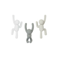 Набор крючков Umbra Buddy серый, 3 шт. 318165-023