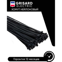Хомут Grisard Electric 3,6x200 мм, нейлон, 100 шт. GRE-010-0012
