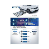 Пороги на авто Rival Chery Tiggo 7/7 Pro/7 Pro Max/8/8 Pro/8 Pro Max/Exeed LX, D180AL.0905.2