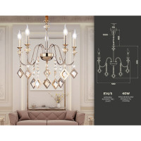 Подвесная люстра Ambrella Light Traditional TR4955