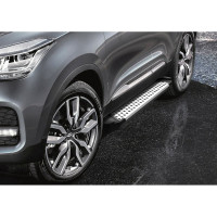 Пороги на авто Rival bmw-style круг для chery tiggo 4/4 Pro, 173 см, 2 шт, AL D173AL.0905.2