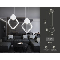 Подвесной светильник Ambrella Light LineTech FL5255