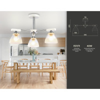 Люстра на штанге Ambrella Light Traditional TR9091