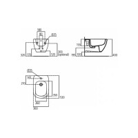 Подвесное биде Ideal Standard TESI T457001 00075336