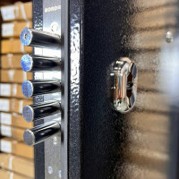 Дверь DIVA 40 2050x860 мм Левая Титан - Д11 Белый Софт УТ-00072738