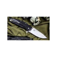 Складной нож Kizlyar Supreme Zorg cталь AUS-8, Satin, рукоять из G10 4650065054478