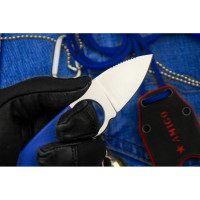 Туристический нож Kizlyar Supreme Amigo Z сталь AUS-8, Satin, рукоять из синего G10 4650065056151
