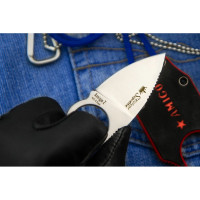 Туристический нож Kizlyar Supreme Amigo Z сталь AUS-8, Satin, рукоять из синего G10 4650065056151