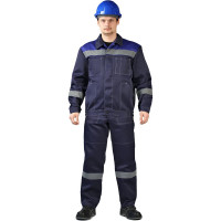 Костюм URSUS ЛЕГИОН темно-синий/василек КОС817-002; 60-62, 182-188