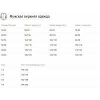 Летний мужской костюм URSUS Дамаск темно-синий с васильковым КОС316-002; 52-54, 170-176