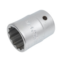 Головка торцевая 12 ти гранная 1/2", 3/8", 52 мм FORCE 5691.1.8