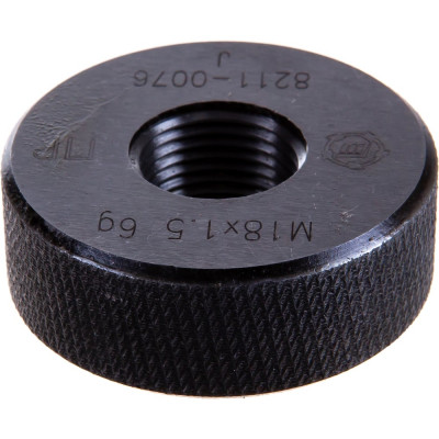 Калибр-кольцо Туламаш М 18x1.5 6g ПР ТМ 77792