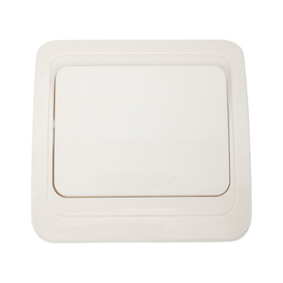 Выключатель Smartbuy 1-клавишный 10А белый Марс SBE-02w-10-SW1-0