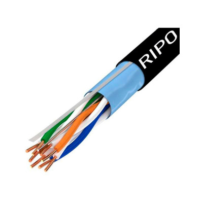 Кабель Ripo Ftp4, cat 5e, 24awg, cca, outdoor, 50 m 001-122003/50