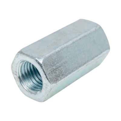 Гайка ЦКИ DIN6334 удлиненная, М16x48, 10, Ц, SW 24, 2 шт. 41473