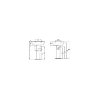 Пьедестал для раковины Ideal Standard Oceane W306201