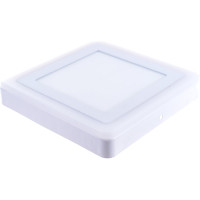 Накладной светильник Smartbuy LED квадрат с подсветкой DLB 13w/6500K+O/IP20 SBLSq1-DLB-13-65K-O