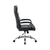 Кресло Easy Chair BNUEСhair-679 TR рециклированная кожа черный, хром 1044979