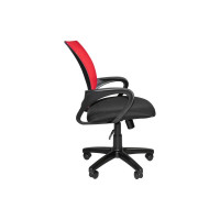 Кресло Easy Chair VTEChair-304 ткань черный TW11/сетка красный, DW69 пластик 381457