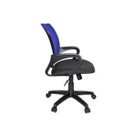 Кресло Easy Chair VTEChair-304 TC Net ткань черная/сетка синяя, пластик 329254