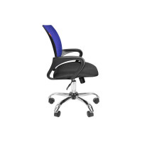 Кресло Easy Chair VTEChair-304 TC Net ткань черный/сетка синий, хром 941223