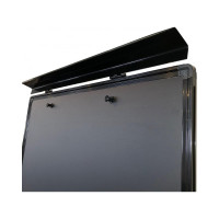 Магнитно-меловой флипчарт на роликах Attache черный, 100x70 см 827606