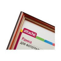 Рамка А4 21x30 см Комус деревянный багет 17мм коньяк 142914