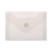 Папка-конверт на кнопке Attache А7 105x74 мм, 180 мкм,  ассорти, 20шт/уп 1019530