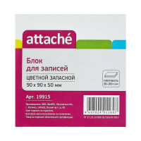 Цветной запасной блок-кубик 36 шт в упаковке Attache 9х9х5 80 г 19915