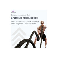 Утяжеленная скакалка ZDK Nonstopika размер 3 м Skakalka3мrope