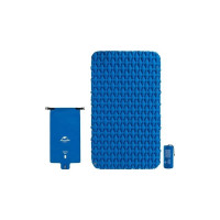 Спальный коврик Naturehike NH19Z055-P двойной FC11, с надувным мешком, голубой 6927595735428