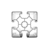 Профиль конструкционный 60x60х1000 мм, паз 10 мм Алтервиа A11606010X1000