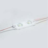 Светодиодный модуль ELF 2smd диод 2835, с линзой, 160гр.,12В, ip 65, std, белый (упак 100 шт) ELF-2SMDstd W (100)