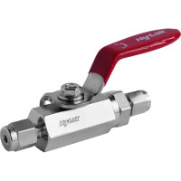 Шаровой кран Hy-Lok 110 серии из нержавеющей стали SS 316, 1/2" - 1/2" BV-H-8T